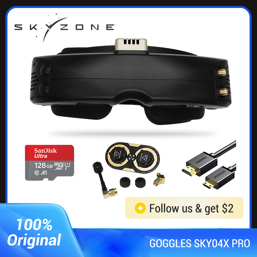 Skyzone Sky04X Pro Oled Fpv Goggles - 스카이존 SKY04X PRO 5.8GHz FPV 고글