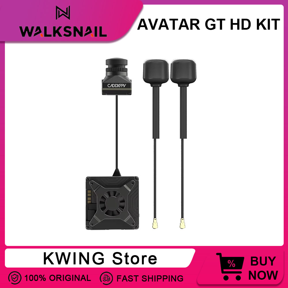 Walksnail 아바타 GT HD 키트 2W VTX  - Walksnail Avatar Gt Kit 2W Vtx 리뷰 및 가격