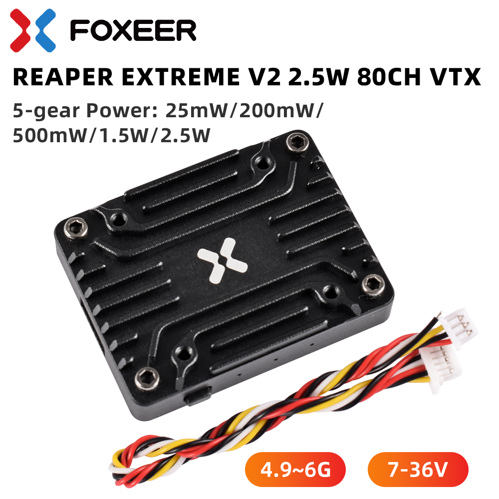 폭시어 5.8g 리퍼 익스트림 V2 2.5w 고출력 7 - Foxeer Reaper Extreme 2.5W Vtx 리뷰 및 가격