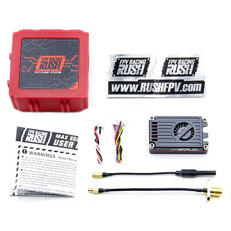 RUSH MAX SOLO 내장 냉각 선풍기 체리 FPV - Rushfpv Rush Max Solo 5.8G 2.5W Vtx 리뷰 및 가격
