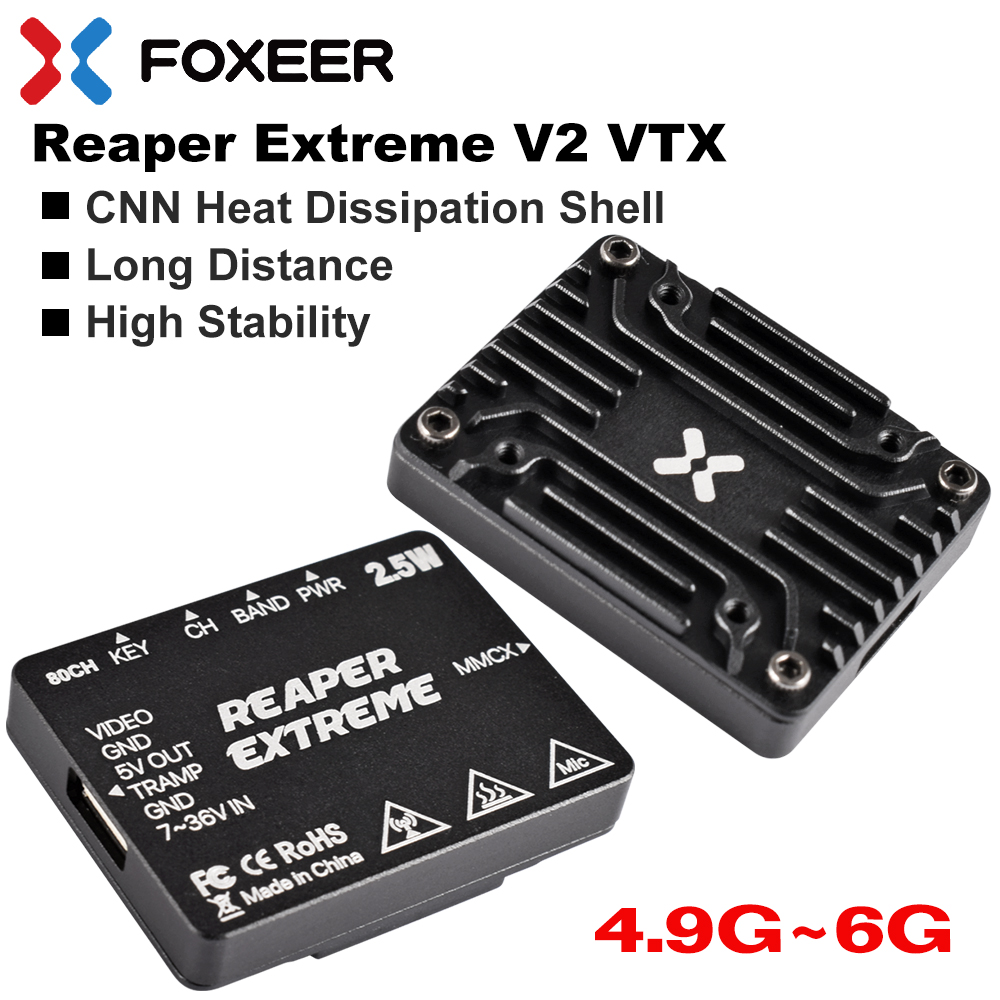 Foxeer 4.9-6G Reaper Extreme V - Foxeer Reaper Extreme 2.5W Vtx 리뷰 및 가격