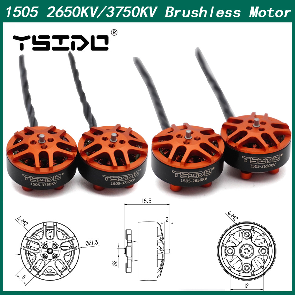 4PCS YSIDO 1505 2650KV 3750KV  - Walksnail Avatar Hd Goggles X 리뷰 및 가격